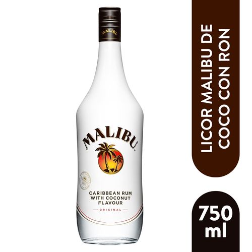 Malibu Licor De Coco Con Ron 750 ml