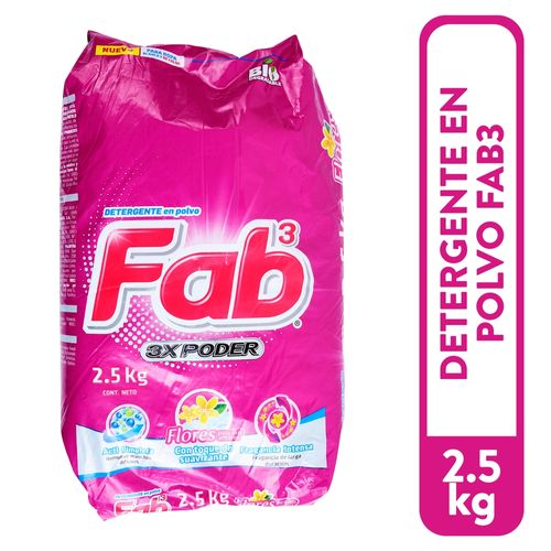 Deter Fab3 Flores Para Mis Amores 2.5 Kg