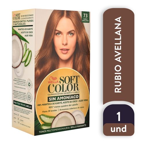 Tinte para cabello Soft Color no.73 rubio avellana