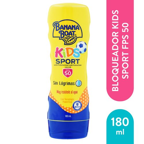 Bloqueador Banana Boat Kids Sport SPF50 - 180 ml