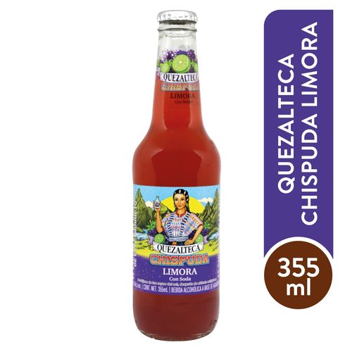 Bebida  Quezalteca Chispuda Limora - 355 ml