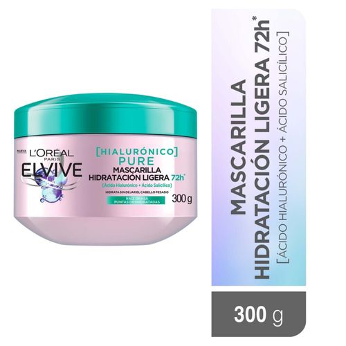 Mascarilla L'Oréal Paris Elvive Hialurónico Pure - 300 g