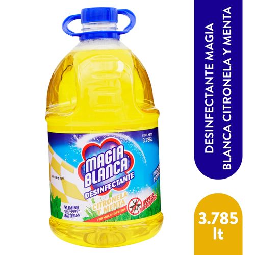 Desinfectante Magia Blanca Citronela - 3785 ml