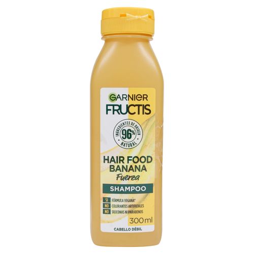 Hair Food  Shampoo De Fuerza Garnier Fructis Banana - 300 ml