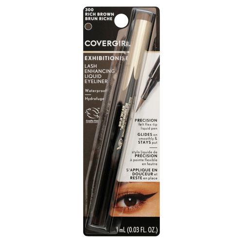 Delineador líquido Covergirl exhibitionist 300 rich brown  - 1 ml