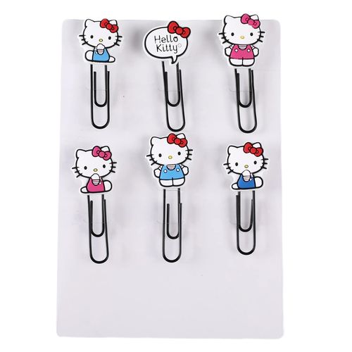 Hello Kitty Surtido De 6 Clips 50mm