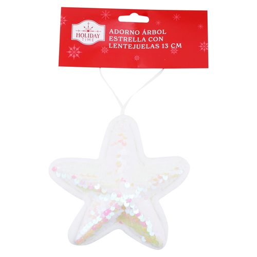 Adornor Árbol Holiday Time Estrella -13 cm