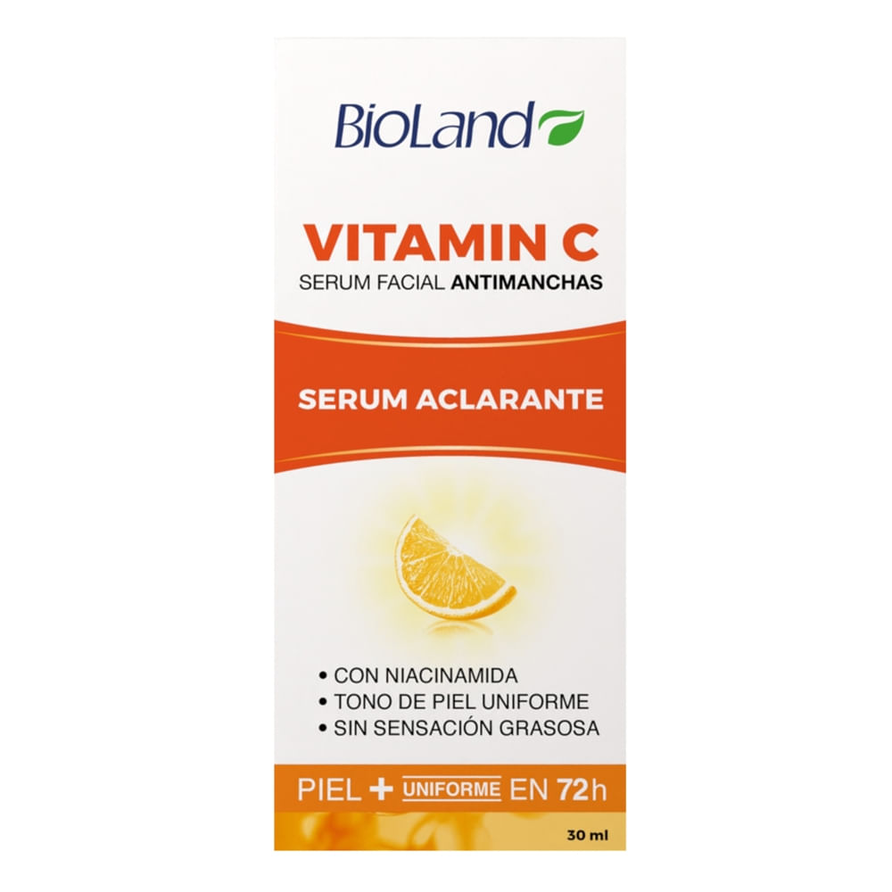 Suero Facial Bioland, antimanchas Vitamina C -30 ml