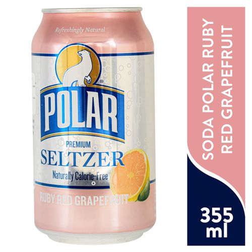 Seltzer Polar Ruby Red Grapefruit 355 Ml