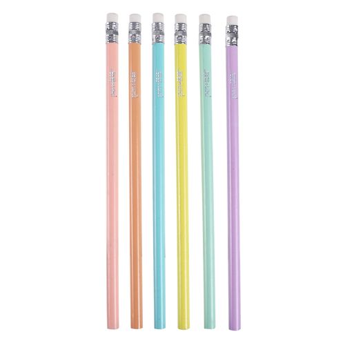 Tornasol 6 Lapices De Grafito