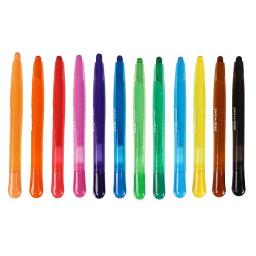 Crayones De Cera Twist 12 Colores