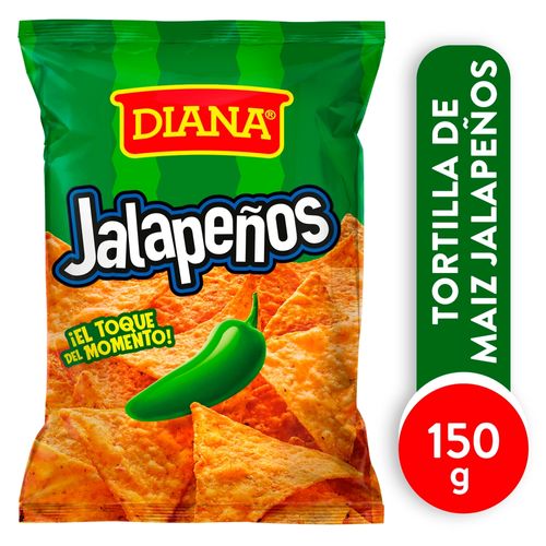 Snack Diana nachos jalapeños el toque del momento - 150 g