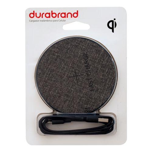 Cargador Durabrand Inalambrico Gris