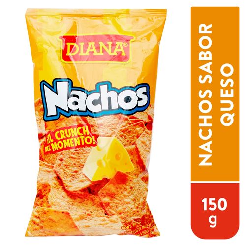 Snack Diana nachos tortillas de maíz con sabor a queso - 150 g