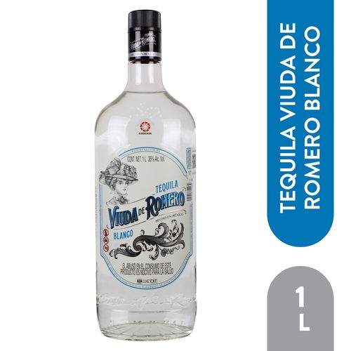 Tequila Viuda De Romero blanco con 35% vol - 1 L