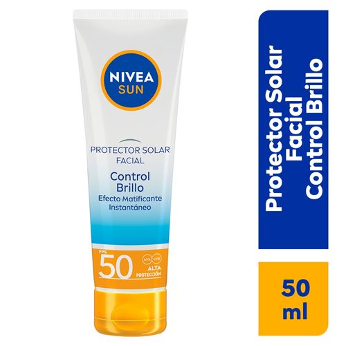 Protector Solar Nivea Facial Control De Brillo - 50 ml