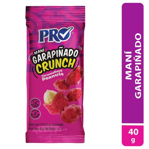 Maní Pro Garapiñado paquete -40 g