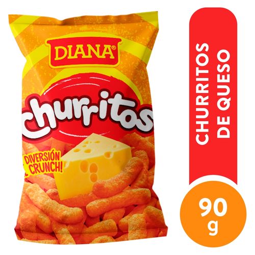 Boquitas Diana Churritos Sabor A Queso - 97 g