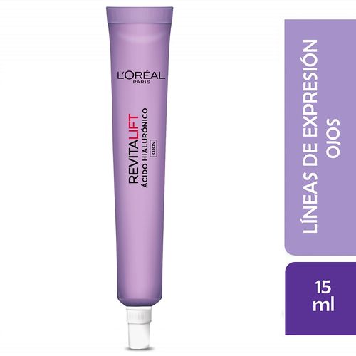 Contorno Ojos Hidratante L'Oréal Paris Revitalift Ácido Hialurónico - 15 ml