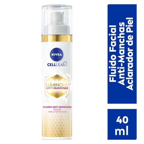Fluido Facial Nivea Aclarador de Piel FPS 50 -40 ml Fluido Facial Nivea Aclarador de Piel FPS 50 -40ml