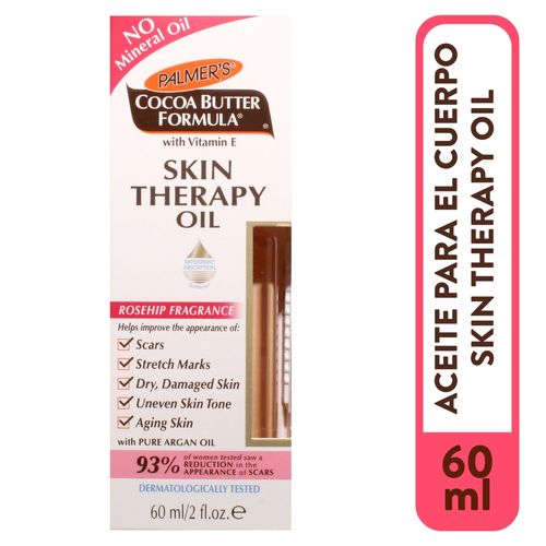 Aceite Palmer's para rostro y cuerpo rosa mosqueta - 60 ml