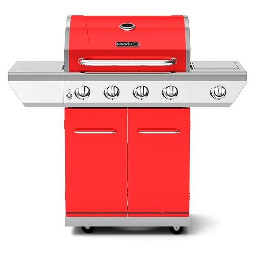 Parrilla A Gas 4 Quemadores Roja Nexgrill