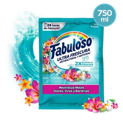 Desinfectante Fabuloso Mar Fresco 750 ml