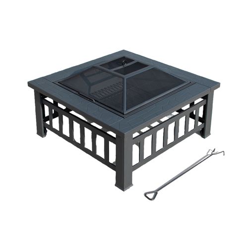 Firepit 2 en 1 Expert Grill Brasero con accesorios y cobertor