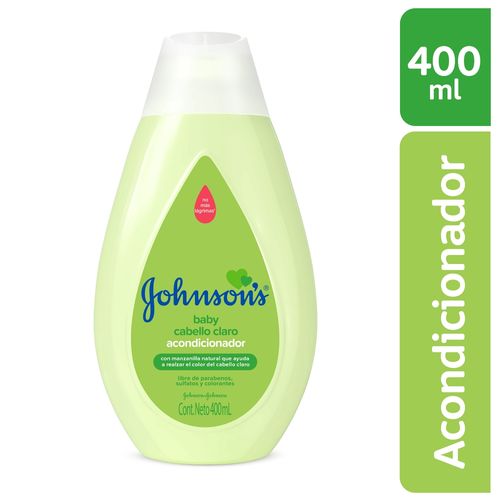 Acondicionador J&J Baby Manzan 400 ml