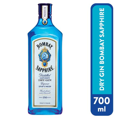 Ginebra Bombay Sapphire 750 ml