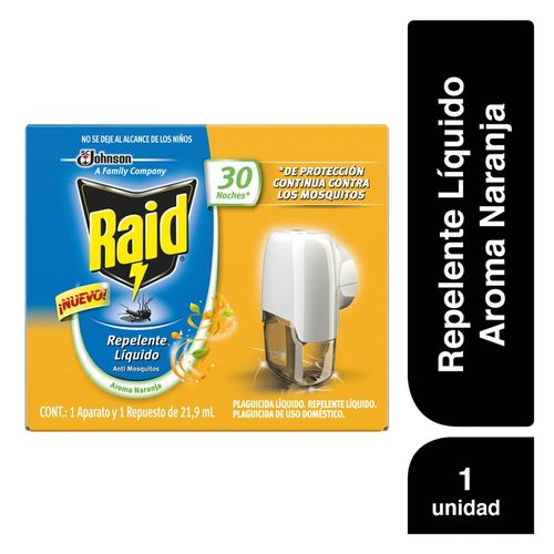 Raid 30 Noches Naranja Ap 21 9 ml