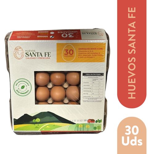 Huevo Santa Fe grande 30 uds -1700 g