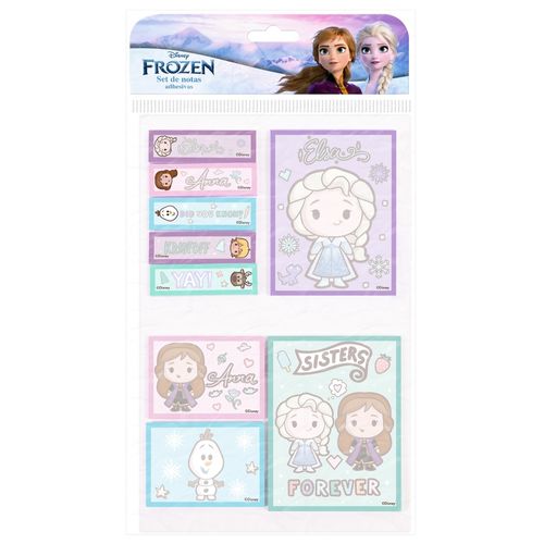 Set Frozen de notas adhesivas - 9 pzas