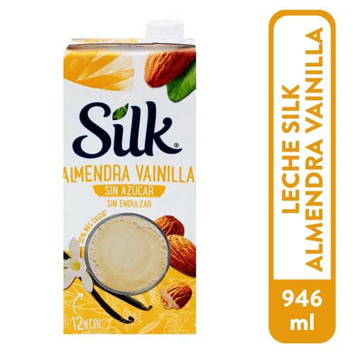 Bebida Silk Sabor Almenda Vainilla Sin Azúcar - 1 L