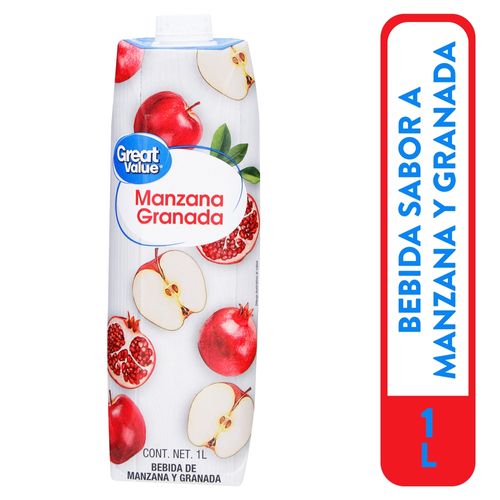 Bebida Great Value Ganada Manzan - 1000 ml