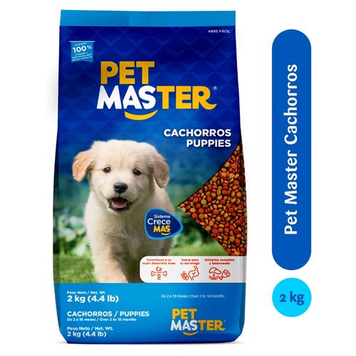 Comida Pet Master Perro Cachorro - 2000 g