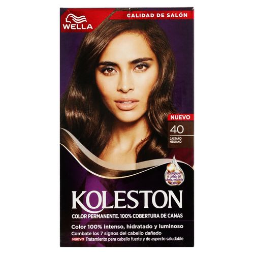 Tinte Koleston Kit 40 Castaño - 72 g