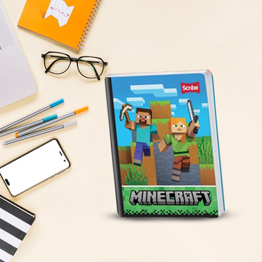 Comprar Cuad Scribe Cg Ray Minecraft 100h 36p | Walmart El Salvador ...