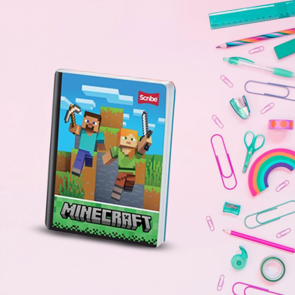 Comprar Cuad Scribe Cg Ray Minecraft 100h 36p | Walmart El Salvador ...
