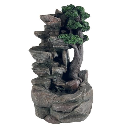Fuente Hometrend Para Jardín Con Árbol - 50 cm