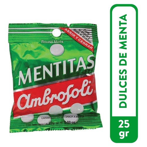 Dulce Ambrosoli Mentitas - 25 g