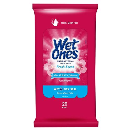 Toalla Antibac Wet Ones Travel Pack 20 U