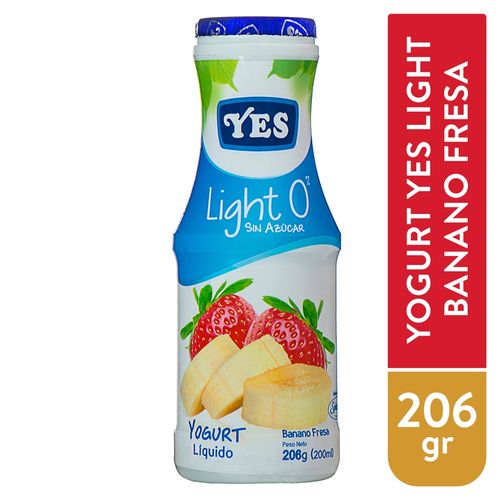 Yogurt Yes Liquido Bananfresh Light - 200 ml