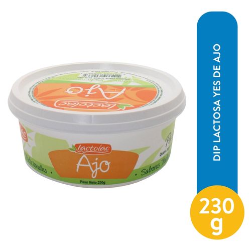 Dip Lactosa Yes De Ajo - 230 g