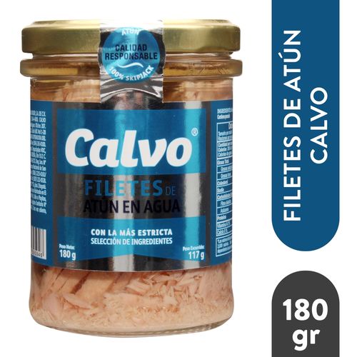Filete De Atún Calvo En Agua - 117g