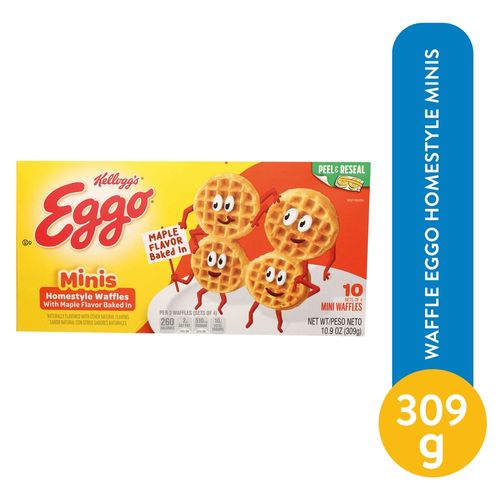 Waffle Eggo Homestyle Minis 309 g