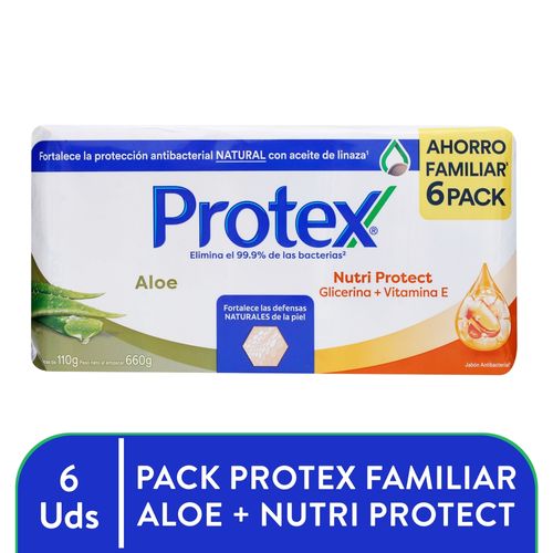 Jabón Corporal Protex, Surtido 6 pack -110 g