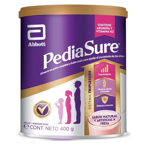 Complemento Pediasure Sabor A Fresa - 400 g