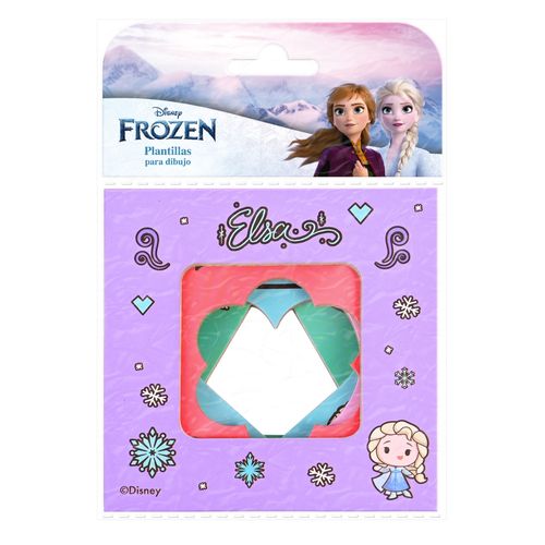 Plantillas Frozen para dibujo - 5 pzas