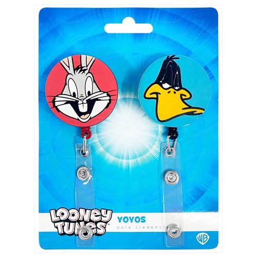 Porta credencial Looney Tunes - 2 pzas